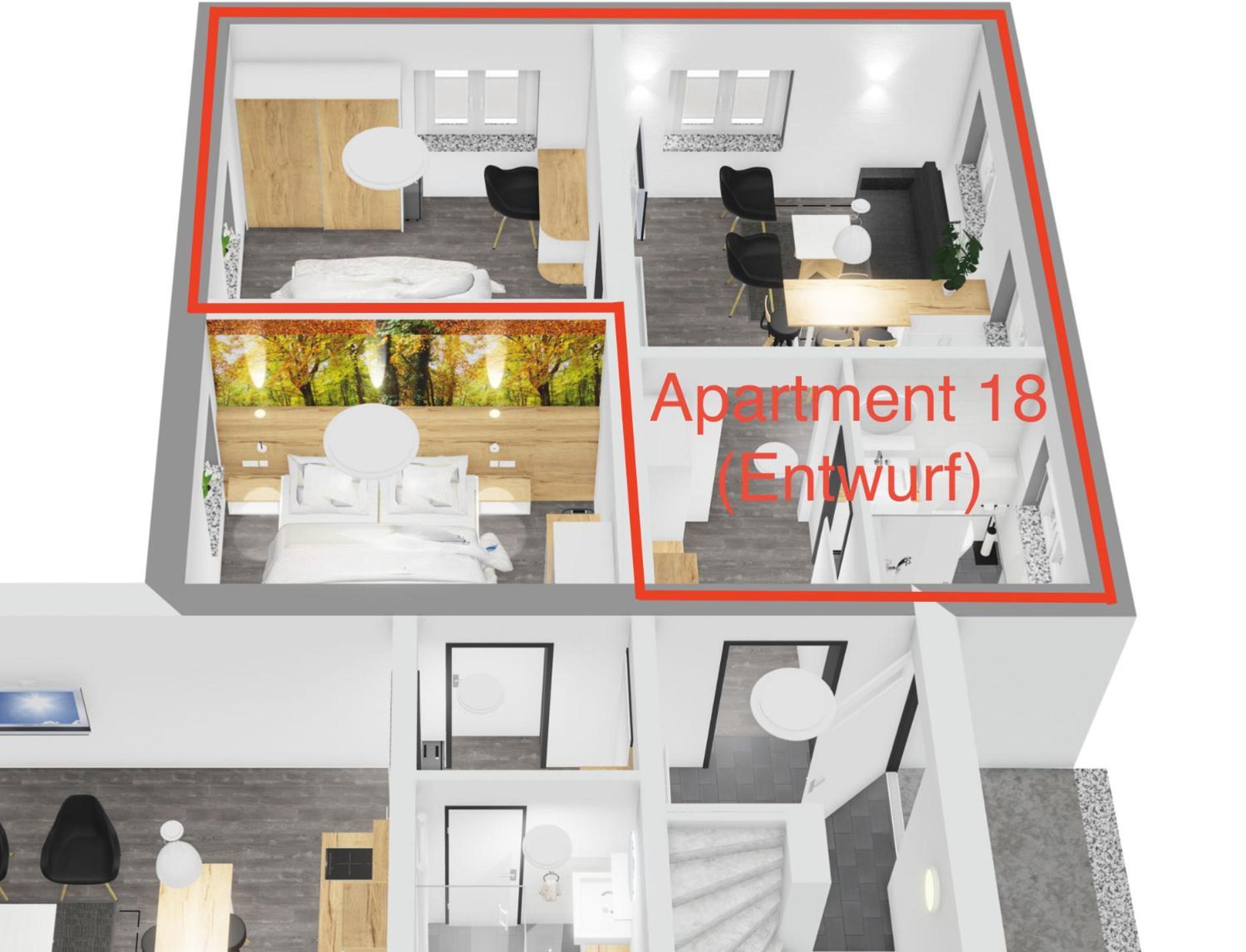 Bergpension Laasen Perle Rathen Oda fotoğraf